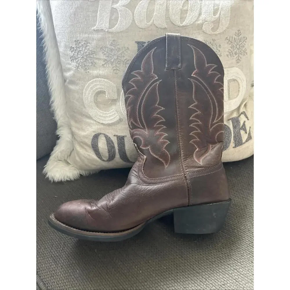 Tony Lama Cowboy Boots Size 9D Style BB2021 - Picture 3 of 11